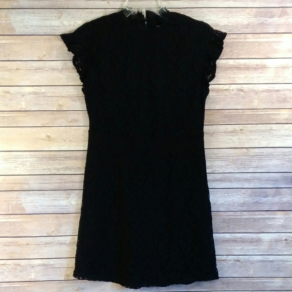 Who What Wear - Black Lace Dress